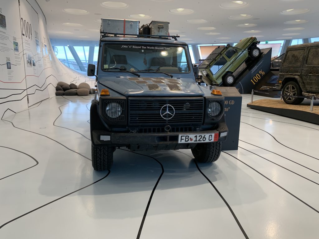 Mercedes-Benz Museum, Sonderausstellung 40 Jahre G-Klasse, OTTO
