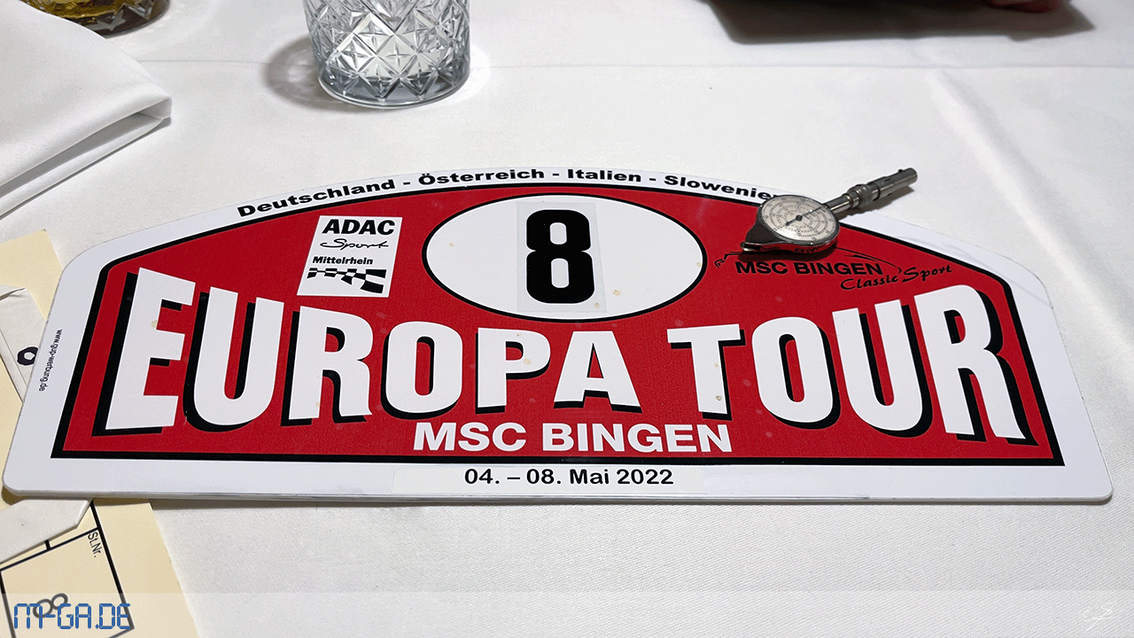MSC Bingen - ADAC - Europa Tour 2022 - Vorstart